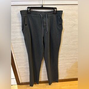 Lululemon Button
Pocket Sweatpants
Lounge Drawstring
Jogger Men's Gray Large